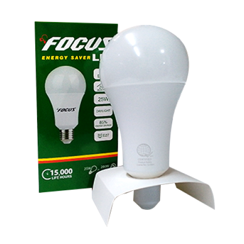 Led shop bulb focus